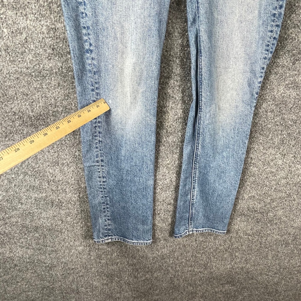 MOTHER Women's Straight Leg Jeans in Light Blue Wash - Picture 7 of 15